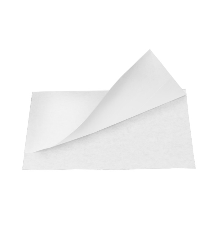 Sacchetto Carta Antigrasso Bianco 20x13/10cm (100 Pezzi) Sacchetto Carta Antigrasso Bianco 20x13/10cm (100 Pezzi)