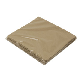 Sacchetto Carta Antigrasso Naturale 15x13/10cm (100 Pezzi)