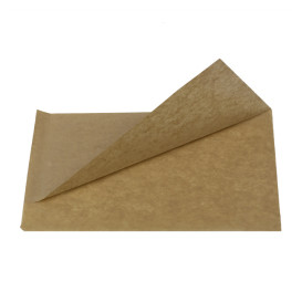 Sacchetto Carta Antigrasso Naturale 20x13/10cm (5000 Pezzi)