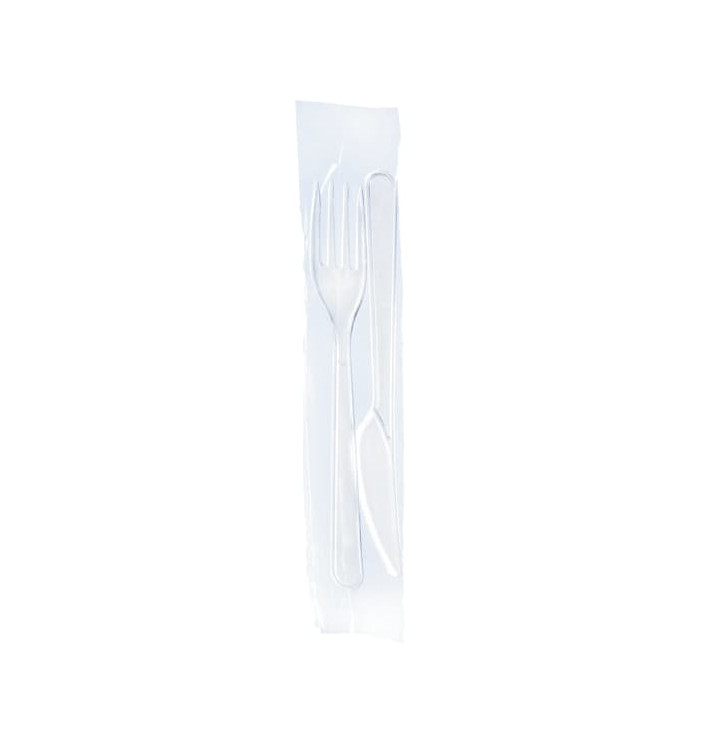 Set Posate Plastica Magnum Forchetta e Coltello Set Posate Plastica Magnum Forchetta e Coltello