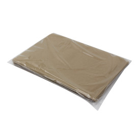 Sacchetto Carta Antigrasso Naturale 20x13/10cm (100 Pezzi)