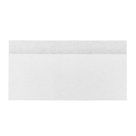 Sacchetto Carta Antigrasso Bianco 25x13/10cm (4000 Pezzi)