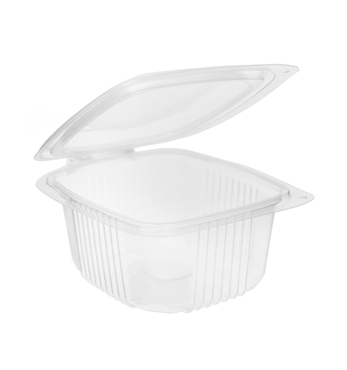 Contenitore Coperchio PP Transparente 500ml 142x123mm (50 Pezzi) Contenitore Coperchio PP Transparente 500ml 142x123mm (50 Pezzi)