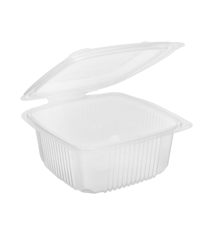 Contenitore Coperchio PP Transparente 830ml 158x155mm (50 Pezzi) Contenitore Coperchio PP Transparente 830ml 158x155mm (50 Pezzi)