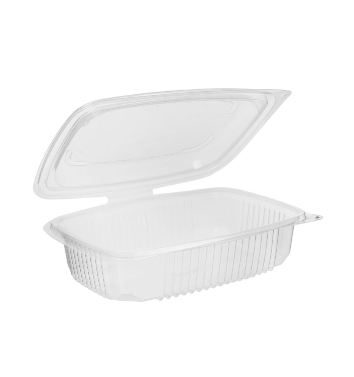 Contenitore Coperchio PP Transparente 600ml 185x135mm (50 Pezzi) Contenitore Coperchio PP Transparente 600ml 185x135mm (50 Pezzi)