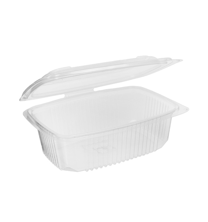 Contenitore Coperchio PP Transparente 800ml 185x135mm (50 Pezzi) Contenitore Coperchio PP Transparente 800ml 185x135mm (50 Pezzi)