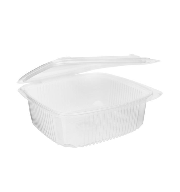 Contenitore Coperchio PP Transparente 1200ml 190x185mm (50 Pezzi) Contenitore Coperchio PP Transparente 1200ml 190x185mm (50 Pezzi)