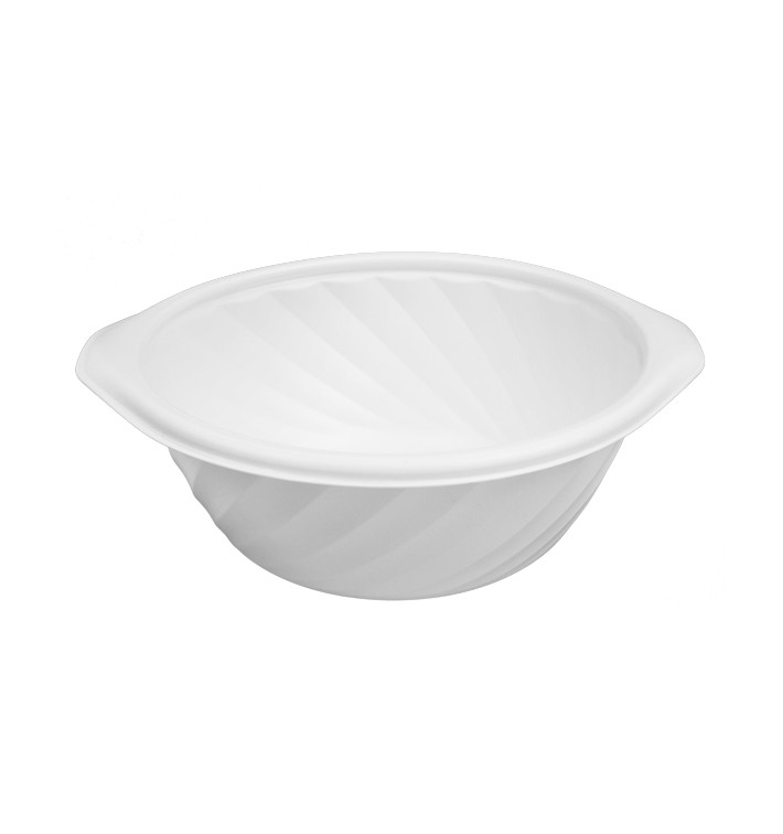 Contenitori Tondo PP Bianco 550ml Ø149mm (600 Pezzi) Contenitori Tondo PP Bianco 550ml Ø149mm (600 Pezzi)