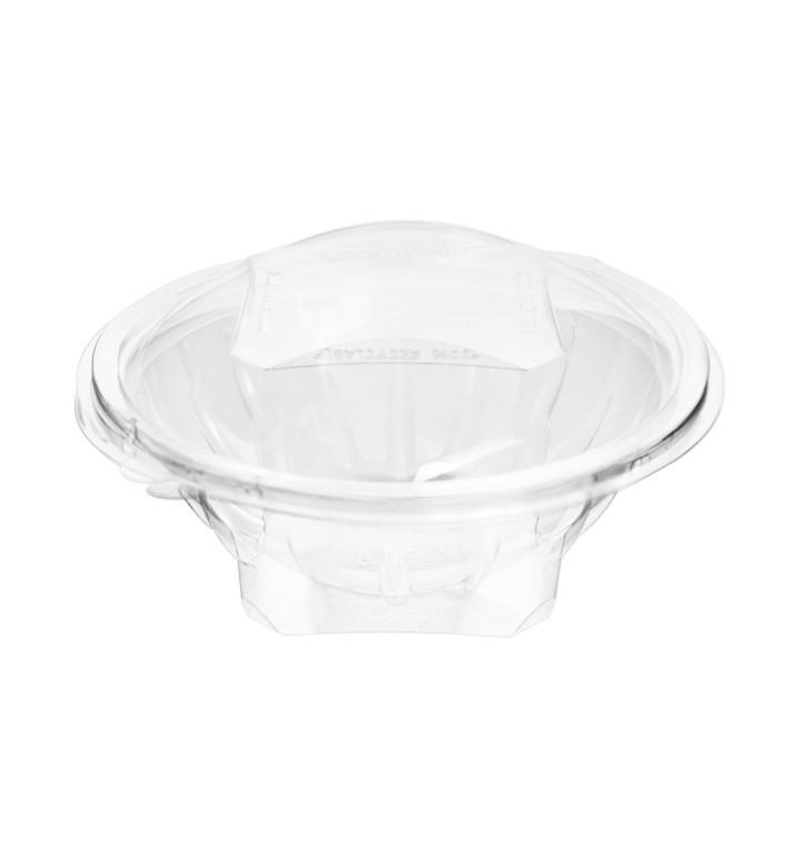 Insalatiera Tonda Coperchio APET Transparente 600ml Ø175mm (230 Pezzi) Insalatiera Tonda Coperchio APET Transparente 600ml Ø175mm (230 Pezzi)