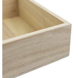 Scatola Presentazione di Legno 16x15x5cm (24 Pezzi)