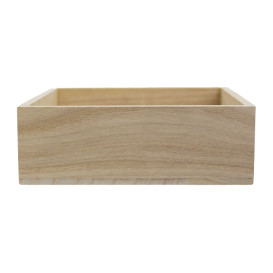 Scatola Presentazione di Legno 16x15x5cm (24 Pezzi)