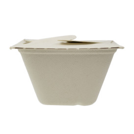 Contenitori Canna Zucchero Box to Go 13x13x7cm 500ml (150 Pezzi)