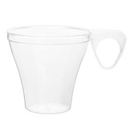 Tazza di Plastica Trasparente 80ml (40 Pezzi)