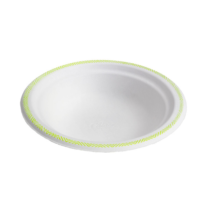 Ciotola Chinet di Carta 460ml Bianco BiColor Ø18cm (125 Pezzi) Ciotola Chinet di Carta 460ml Bianco BiColor Ø18cm (125 Pezzi)
