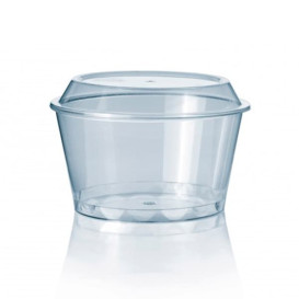 Coppette di Plastica PS Glas 300ml Ø11cm (100 Pezzi)