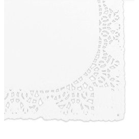 Centrino di Carta Traforato Bianco 20x30cm (250 Pezzi)