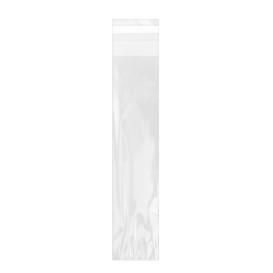 Sacchetti di Polipropilene  BOPP Piega Adesivo 4x22cm G160 (1000 Pezzi)