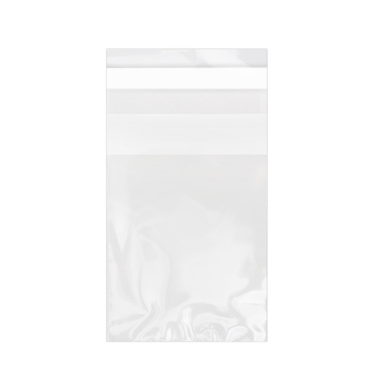 Sacchetti di Polipropilene BOPP Piega Adesivo 6x8cm G160 (100 Pezzi) Sacchetti di Polipropilene BOPP Piega Adesivo 6x8cm G160 (100 Pezzi)