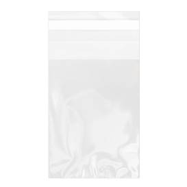 Sacchetti di Polipropilene  BOPP Piega Adesivo 7x10cm G160 (100 Pezzi)