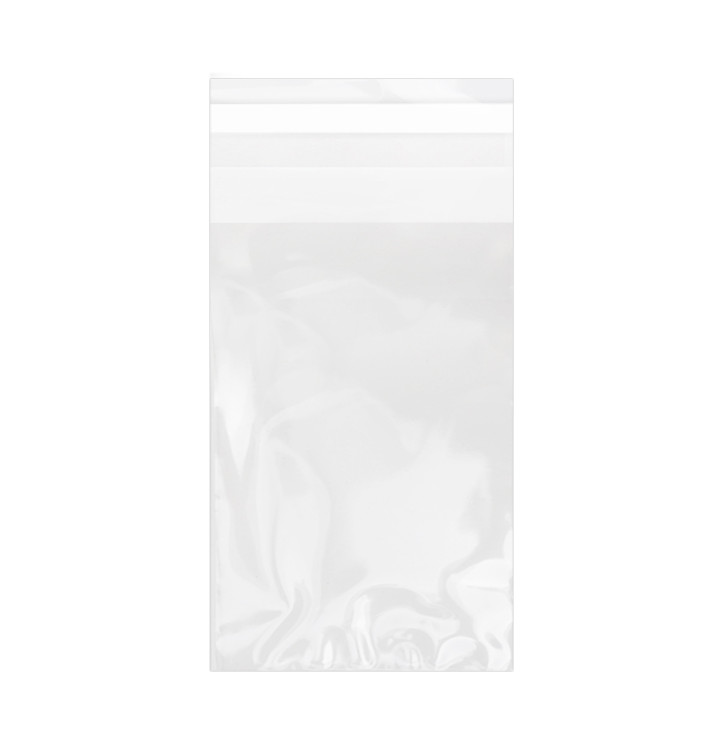 Sacchetti di Polipropilene BOPP Piega Adesivo 8x12cm G160 (100 Pezzi) Sacchetti di Polipropilene BOPP Piega Adesivo 8x12cm G160 (100 Pezzi)