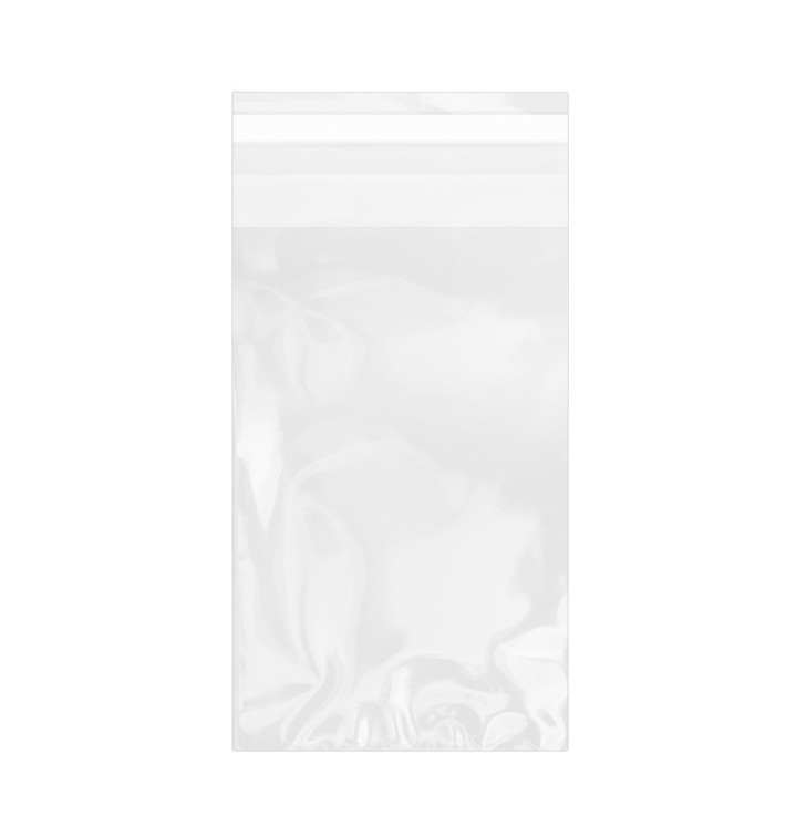 Sacchetti di Polipropilene BOPP Piega Adesivo 10x15cm G160 (100 Pezzi) Sacchetti di Polipropilene BOPP Piega Adesivo 10x15cm G160 (100 Pezzi)