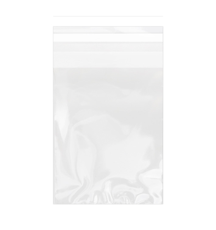 Sacchetti di Polipropilene BOPP Piega Adesivo 15x22cm G160 (1000 Pezzi) Sacchetti di Polipropilene BOPP Piega Adesivo 15x22cm G160 (1000 Pezzi)