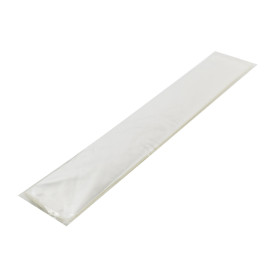 Sacchetti di Polipropilene  BOPP Piega Adesivo 7x40cm G160 (100 Pezzi)