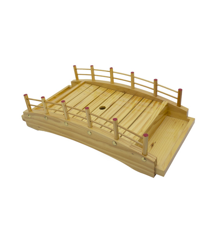 Ponte per Sushi di Legno 43x21,5x12,5cm (1 Pezzi) Ponte per Sushi di Legno 43x21,5x12,5cm (1 Pezzi)