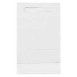 Bavaglino Adulto con Tasca Bianco 36x65cm (125 Pezzi)