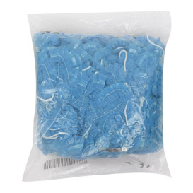 Copribarba in TNT di polipropilene Blu Scopribile (1.000 Pezzi)