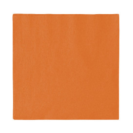 Tovagliolo di Carta 2 Velis Arancione 33x33cm (50 Pezzi)