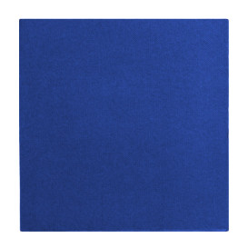 Tovagliolo di Carta Blu 2V Punta-Punta 33x33cm (50 Pezzi)