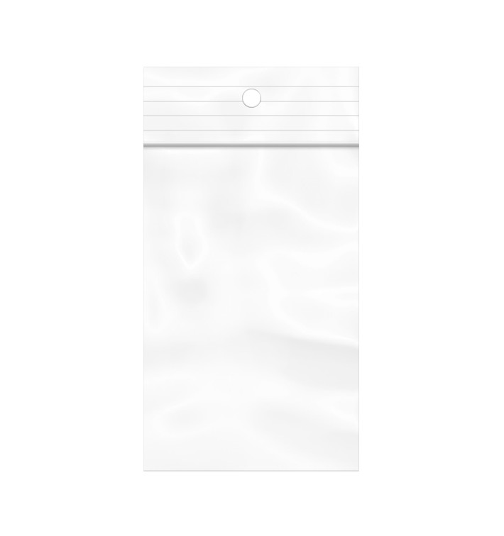 Sacchetti con Chiusura Zip 4x6cm G-200 (100 Pezzi) Sacchetti con Chiusura Zip 4x6cm G-200 (100 Pezzi)