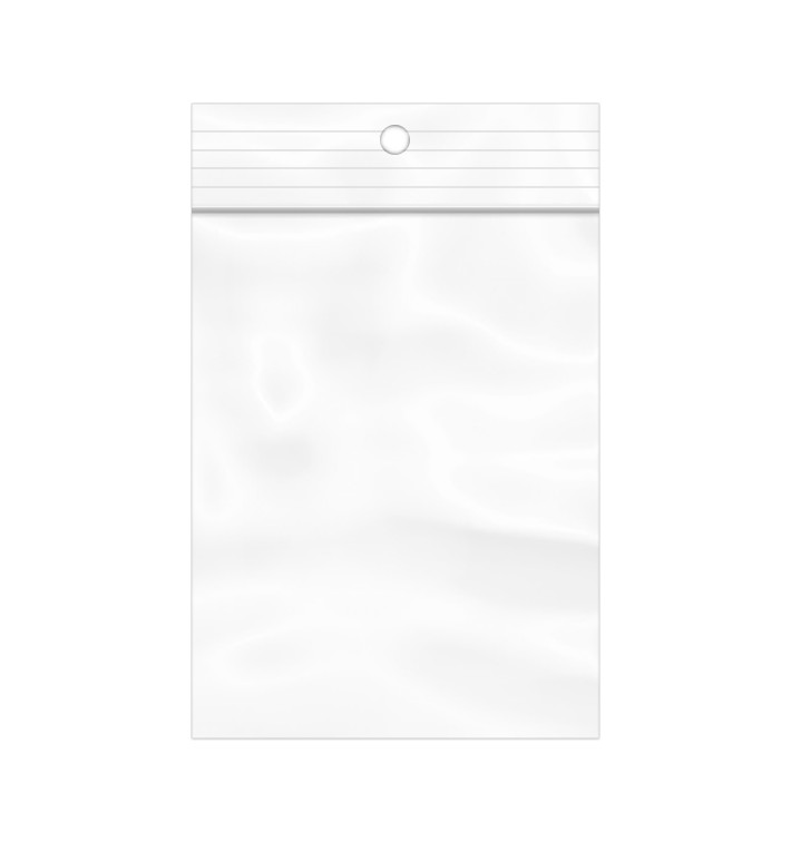 Sacchetti con Chiusura Zip 6x8cm G-200 (100 Pezzi) Sacchetti con Chiusura Zip 6x8cm G-200 (100 Pezzi)