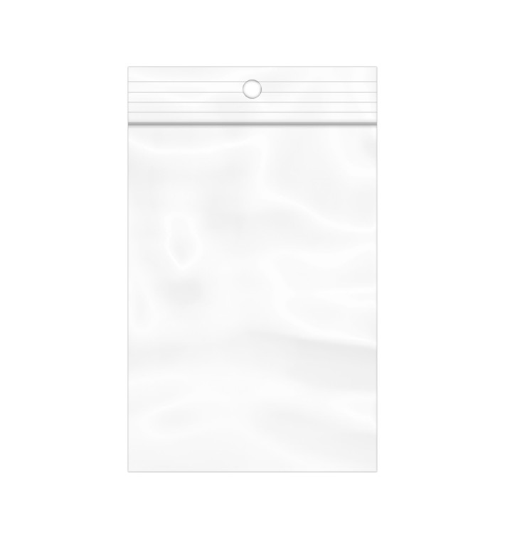 Sacchetti con Chiusura Zip 7x10cm G-200 (100 Pezzi) Sacchetti con Chiusura Zip 7x10cm G-200 (100 Pezzi)