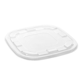 Coperchio plastica PET Trasp. per Ciotola 36x36cm (25 Pezzi)