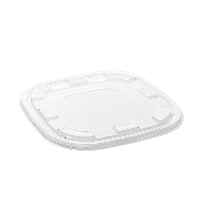 Coperchio plastica PET Trasp. per Ciotola 36x36cm (25 Pezzi) Coperchio plastica PET Trasp. per Ciotola 36x36cm (25 Pezzi)