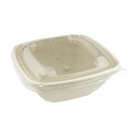 Coperchio di plastica PET per Ciotola 130x130mm (500 pezzi)