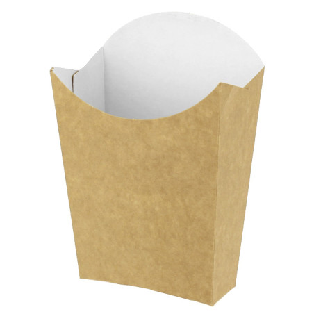 Scatola Kraft per Fritte Mediano 8,2x3,5x12,5cm (25 Pezzi)