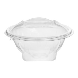 Insalatiera Tonda Coperchio APET Transparente 500ml Ø156mm (50 Pezzi)