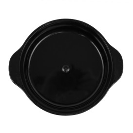 Contenitore di Plastica Manici Nero 52ml (50 Pezzi)