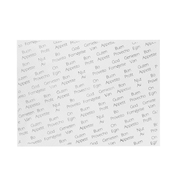Tovaglietta di Carta 30x40cm "Bon Profit" (1.000 Pezzi) Tovaglietta di Carta 30x40cm "Bon Profit" (1.000 Pezzi)