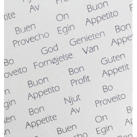 Tovaglietta di Carta 30x40cm "Bon Profit" (1.000 Pezzi)
