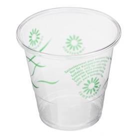 Bicchiere PLA "Green Spirit" Trasparente 250ml (50 pezzi)