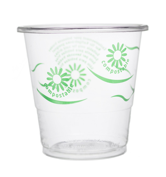 Bicchiere PLA "Green Spirit" Trasparente 250ml (50 pezzi) Bicchiere PLA "Green Spirit" Trasparente 250ml (50 pezzi)