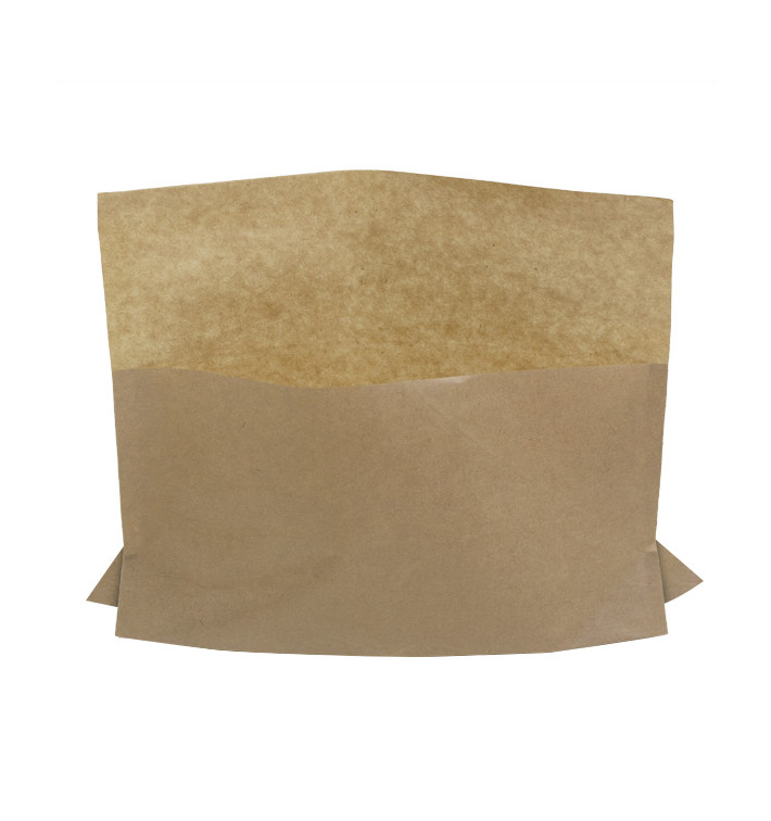 Sacchetto anti-grasso Kraft 21x17/11x3cm (100 Pezzi) Sacchetto anti-grasso Kraft 21x17/11x3cm (100 Pezzi)