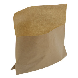 Sacchetto anti-grasso Kraft 21x17/11x3cm (2400 Pezzi)