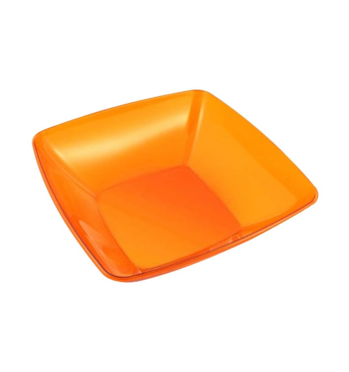 Ciotola PS Glas Rígida Arancione 3500ml 28x28cm (20 Pezzi) Ciotola PS Glas Rígida Arancione 3500ml 28x28cm (20 Pezzi)