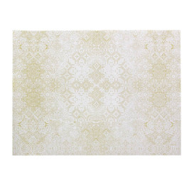 Tovaglia di Carta Taglio 1x1m "Mosaico" Crema 40g/m² (400 Pezzi)