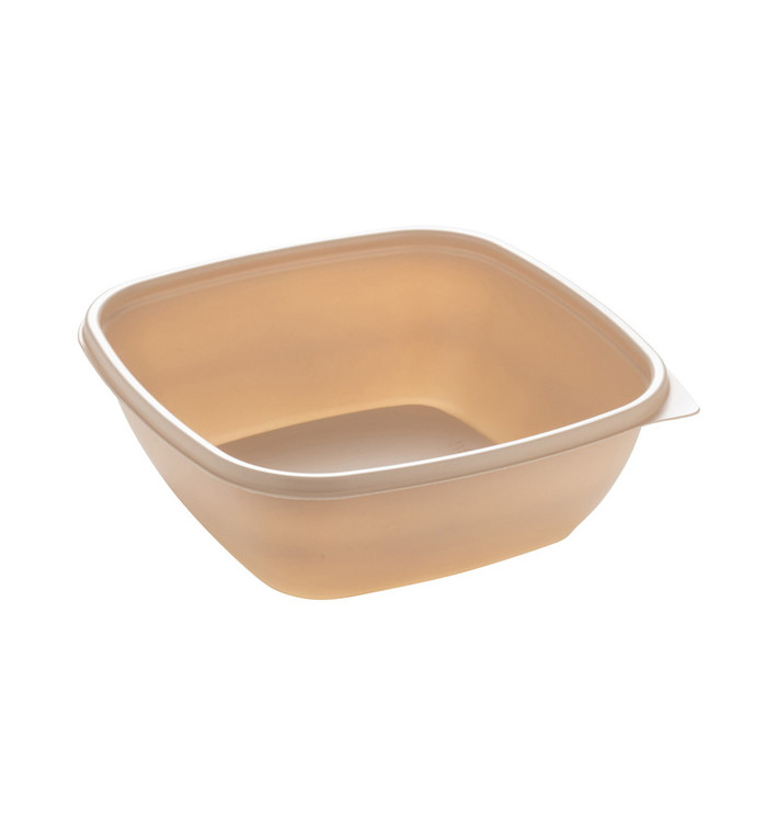 Contenitori di Plastico PP Crema 16,5x16,5x6cm (300 Pezzi) Contenitori di Plastico PP Crema 16,5x16,5x6cm (300 Pezzi)